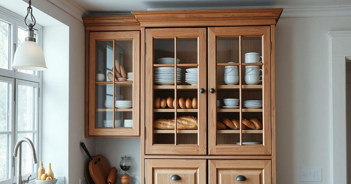 Arm&aacute;rio de P&atilde;o Franc&ecirc;s: Praticidade e Estilo