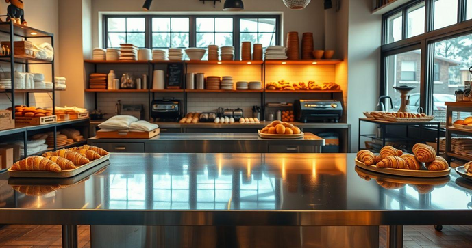 Mesa de inox para padaria: a escolha ideal para otimizar seu espa&ccedil;o de trabalho