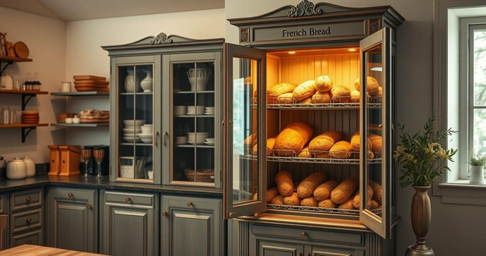 Arm&aacute;rio de P&atilde;o Franc&ecirc;s: Organize sua Cozinha