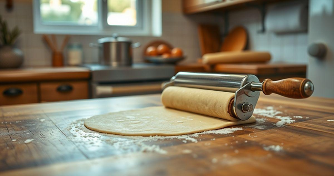Laminador de massa folhada &eacute; a chave para receitas perfeitas e crocantes