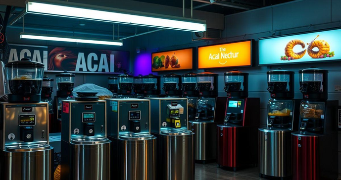 M&aacute;quina de A&ccedil;a&iacute;: Como Escolher a Ideal para o Seu Neg&oacute;cio