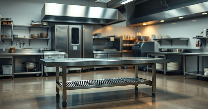 Mesa inox industrial &eacute; a escolha ideal para ambientes profissionais e dur&aacute;veis. Descubra suas vantagens e aplica&ccedil;&otilde;es.