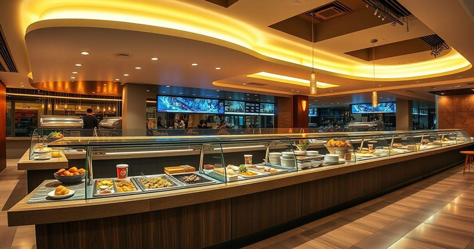 Como escolher o balc&atilde;o buffet ideal para restaurante e encantar seus clientes