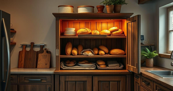 Descubra o Arm&aacute;rio para P&atilde;es Ideal para sua Cozinha