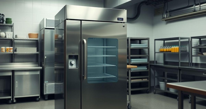 Geladeira Inox Industrial para sua Cozinha Profissional