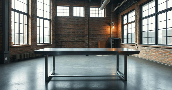 Mesa industrial inox &eacute; a escolha perfeita para ambientes modernos e funcionais. Descubra como escolher a ideal para seu espa&ccedil;o.