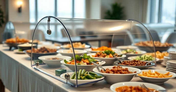 Protetor Salivar para Buffet: Benef&iacute;cios e Vantagens na Gastronomia