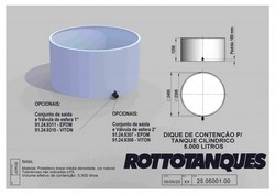 dique de contenção para tanques