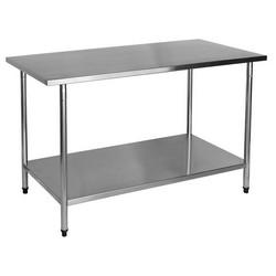 Mesa de aço inox para cozinha industrial