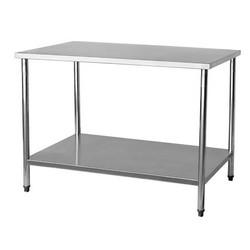 Mesa lisa em aço inox